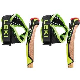 Leki Alpino Leki Mezza Race Skistöcke (Größe 140CM, rot)