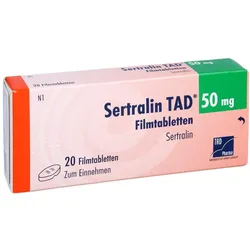 Sertralin TAD 50 mg Filmtabletten 20 St