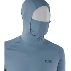 ION Rashguard Langarm Silber/Grün M