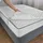 sleezzz Basic Komfortschaumtopper 120 x 200 cm Weiß