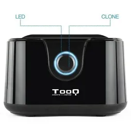 TooQ TQDS-802B - Dockingstation USB 3.0 Schwarz