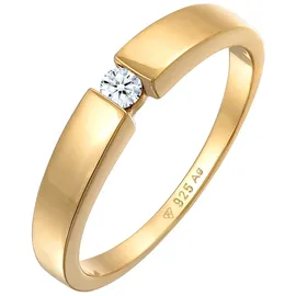 Elli DIAMONDS Ring Gold | transparent 56