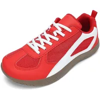 AONETIGER BarfußSchuhe Herren Breite Zehenbox Barfuss Schuhe Minimalistische Athletische Leichte Wanderschuhe Atmungsaktiv Freizeitschuhe Outdoor FüR Joggen Spaziergang Fitness Alltag(Rot 40EU) - 40 EU