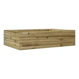 vidaXL Pflanzkübel 90x60x23 cm Kiefernholz Imprägniert