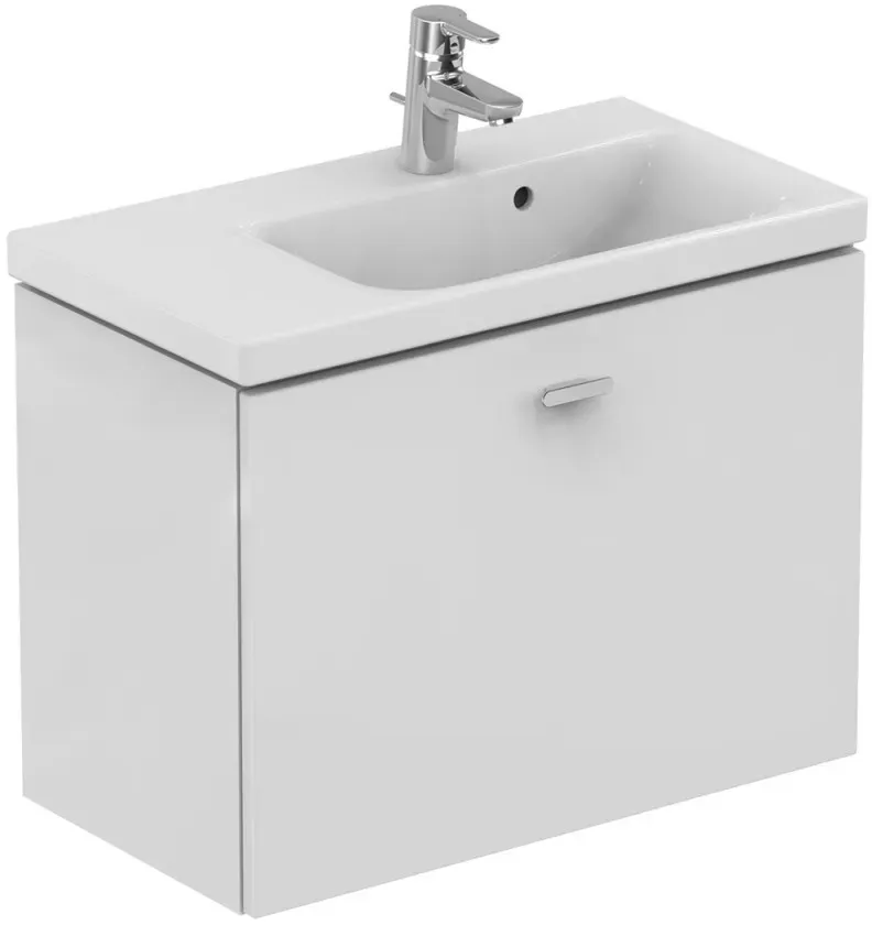 Ideal Standard Ersatzteil äußere Auszugsfront CONNECT SPACE, Ablg.li.,WTUS 690mm,Hgl.mittelgrau Deko EF715KR