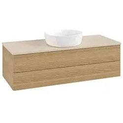 Villeroy & Boch Antao Waschtischunterschrank 1200x360x500mm K21113HN mit Struktur FK/AP: HN/3