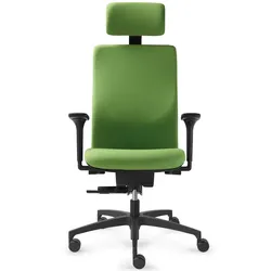 Dauphin Shape Economy 2 Comfort 3895 Drehstuhl Flachsitz mit Nackenstütze frei konfigurierbar