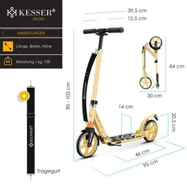 Kesser Cityroller Scooter 205mm Beige