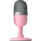 Razer Seiren Mini (Quartz) - USB Kondensator-Mikrofon für Streaming (Kompakt mit Supernieren-Richtcharakteristik, neigbarer Ständer, Integrierter Schockdämpfer) Pink