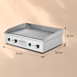 Klarstein Elektrogrill 2200 W silber