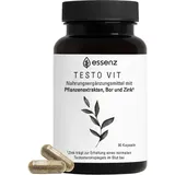 Essenz Testo Vit Kapseln für Männer – Mit Ashwagandha, Maca & Bockshornklee 1x90 St