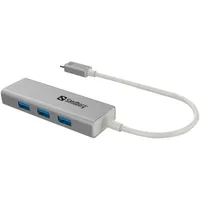 Sandberg USB-C zu 3 x USB 3.0 Konverter