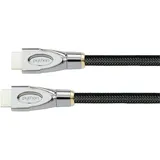 Alcasa HDMI-Kabel 4K2K High-Speed mit Ethernet 20 m Gold/Schwarz