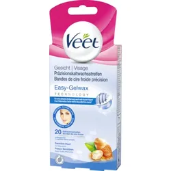 VEET Kaltwachs-Streifen Gesicht 20 St
