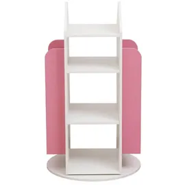 Home Deluxe Kinderregal Juna 60 x 60 x 105,3 cm MDF rosa