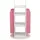 Home Deluxe Kinderregal Juna 60 x 60 x 105,3 cm MDF rosa
