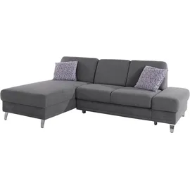 sit&more Ecksofa »Clio L-Form« wahlweise mit Bettfunktion oder Vorziehsitz und Bettkasten, Federkern