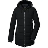 KILLTEC Damen Steppparka/Parka mit Kapuze KOW 55 WMN QLTD PRK, schwarz, 40, 41809-000