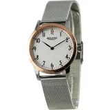 REGENT Damen Armbanduhr Analog Metallarmband silber D2UR2253174 - Silber