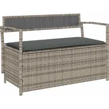 vidaXL Gartenbank 54 x 74 x 54 cm Grau