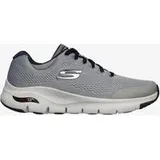 Skechers Arch Fit Laufschuhe hellgrau/dunkelgrau/weiß - 42