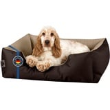 BedDog Hundebett M - Hundekissen - Hundekorb - Hundecouch - Hundesofa - Bezug abziehbar, Waschbar, für Kleine Hunde