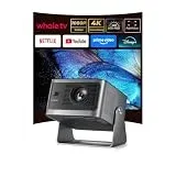 Magcubic Mini Beamer 4K,Native 1080P【Compatible with Netflix 】 600 ANSI