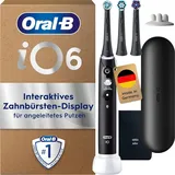 Oral-B iO Series 6 black lava + Reiseetui + Aufsteckbürste 3 St.