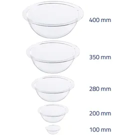 HMF 46710 Halbkugel aus Acryl mit Krempe, DIY Acrylhaube | 10 cm Transparent