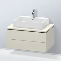 Duravit L-Cube Waschtischunterschrank, 2 Auszüge, LC581709191,