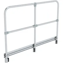 Günzburger Geländer starr 306 cm Aluminium