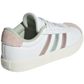 Adidas Vl Court 3.0 Cloud White / Linen Green Metallic / Sandy Pink Metallic 33