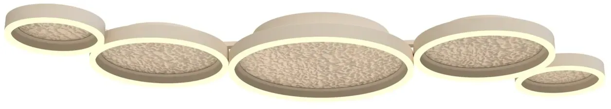Geeti LED-Deckenleuchte BORMES - B/H/T ca. 55.00x8.00x125.00