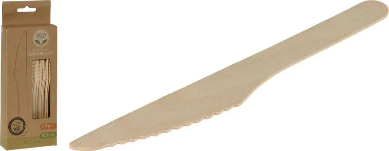 Messerset Holz 40 Stück