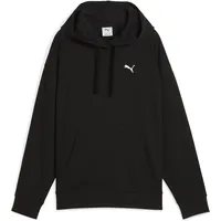 Puma Essentials Elevated Comfort gerippter Hoodie Damen 01 black