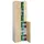 VCM Lona Aktenschrank 70 x 40 x 220 cm braun