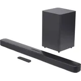 Bar 2.1 Deep Bass schwarz Soundbar mit Subwoofer - Schwarz