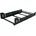3HE 19 tiefenverstellbare Rack Schienen Rack-Schiene Schwarz 3U 48 cm 19