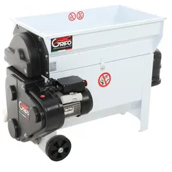 Grifo DVEP20 - Elektrische Abbeermaschine mit Wanne - Mit Schutzvorrichtungen
