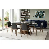 B&D home MARA 120-160 x 76 x 80 cm braun