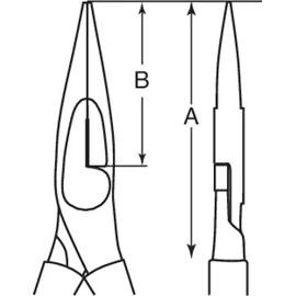 BAHCO Spitzzange 160 mm