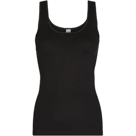 NINA VON C. Achselhemd NINA VON C. "Daily", Damen, Gr. 40, N-Gr, schwarz, Obermaterial: 100% Baumwolle, körpernah, Rundhals, Unterhemden, basic, weich, bequem, eng, Rundhalsausschnitt, breite Träger