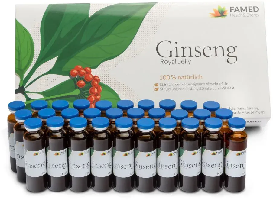 Famed® Ginseng Royal Jelly 90x10 ml