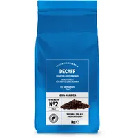 by Amazon Entkoffeiniert Röstkaffee Ganze Bohnen 100% Arabica Intensität: 2 - Mild, 1kg