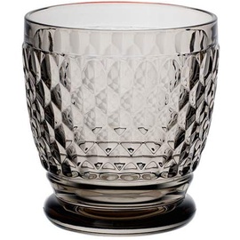 Villeroy & Boch Boston Coloured Trinkglas, 330 ml, Kristallglas, Klar/Grau