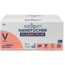 glücksblatt Papierhandtücher Classic Plus 2-lagig 3000 St.
