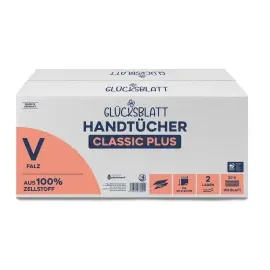 glücksblatt Papierhandtücher Classic Plus 2-lagig 3000 St.