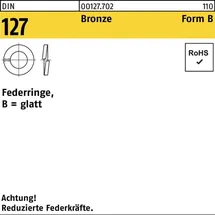 Reyher Federring DIN 127 B 6 CuSn Bronze 1000 Stück
