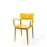 Essentials Wing Stapelstuhl 54 x 50 x 82 cm gelb 1 St.