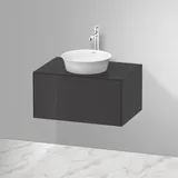 Duravit White Tulip Waschtischunterschrank für Aufsatzwaschtisch mit 1 Auszug, WT49750H1H1